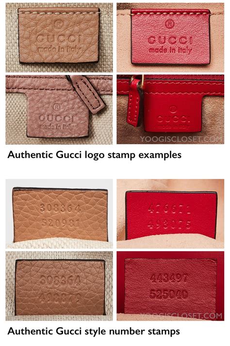 gucci clothes label|authentic gucci bag labels.